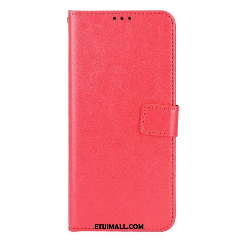 Etui Folio do Xiaomi Redmi Note 11 / 11S Błyszcząca Sztuczna Skóra