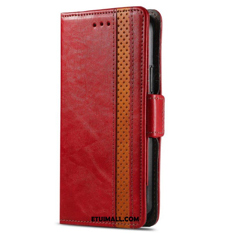 Etui Folio do Xiaomi Redmi Note 11 / 11S Dwukolorowe Podwójne Zapięcie