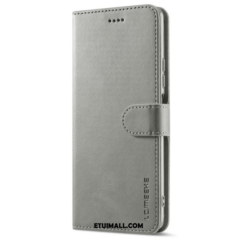 Etui Folio do Xiaomi Redmi Note 11 / 11S Lc.imeeke Efekt Skóry