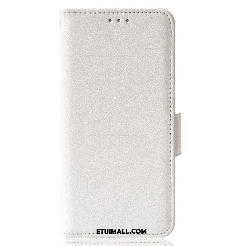 Etui Folio do Xiaomi Redmi Note 11 / 11S Tekstura Liczi