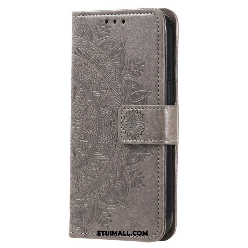 Etui Folio do Xiaomi Redmi Note 12 4G Mandala Sun Ze Smyczą