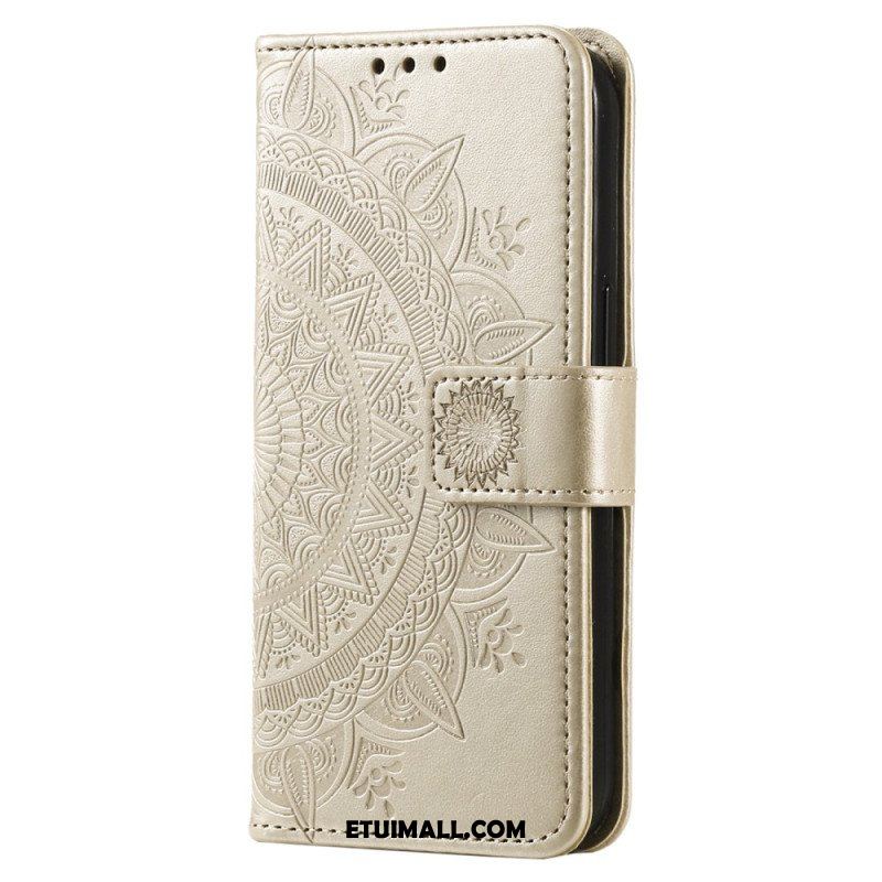 Etui Folio do Xiaomi Redmi Note 12 4G Mandala Sun Ze Smyczą