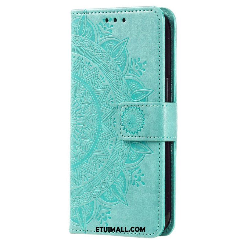 Etui Folio do Xiaomi Redmi Note 12 4G Mandala Sun Ze Smyczą