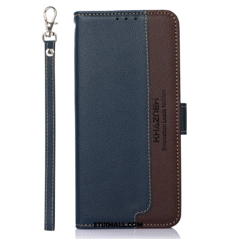 Etui Folio do Xiaomi Redmi Note 12 4G Rfid Khazneh W Stylu Liczi