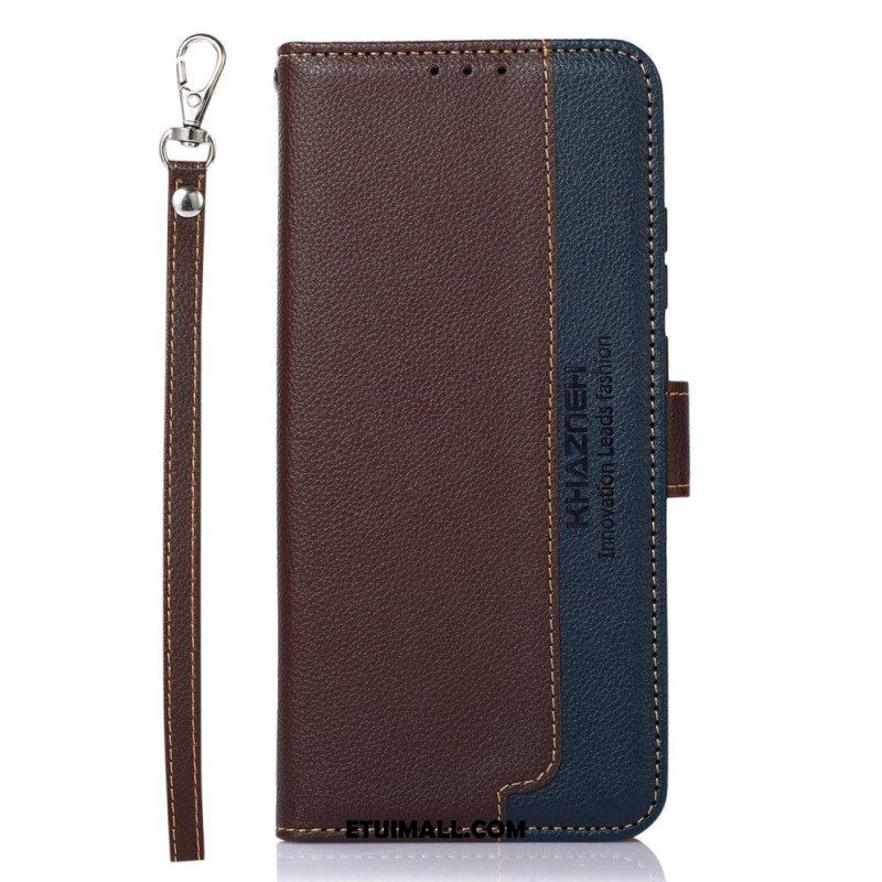 Etui Folio do Xiaomi Redmi Note 12 4G Rfid Khazneh W Stylu Liczi