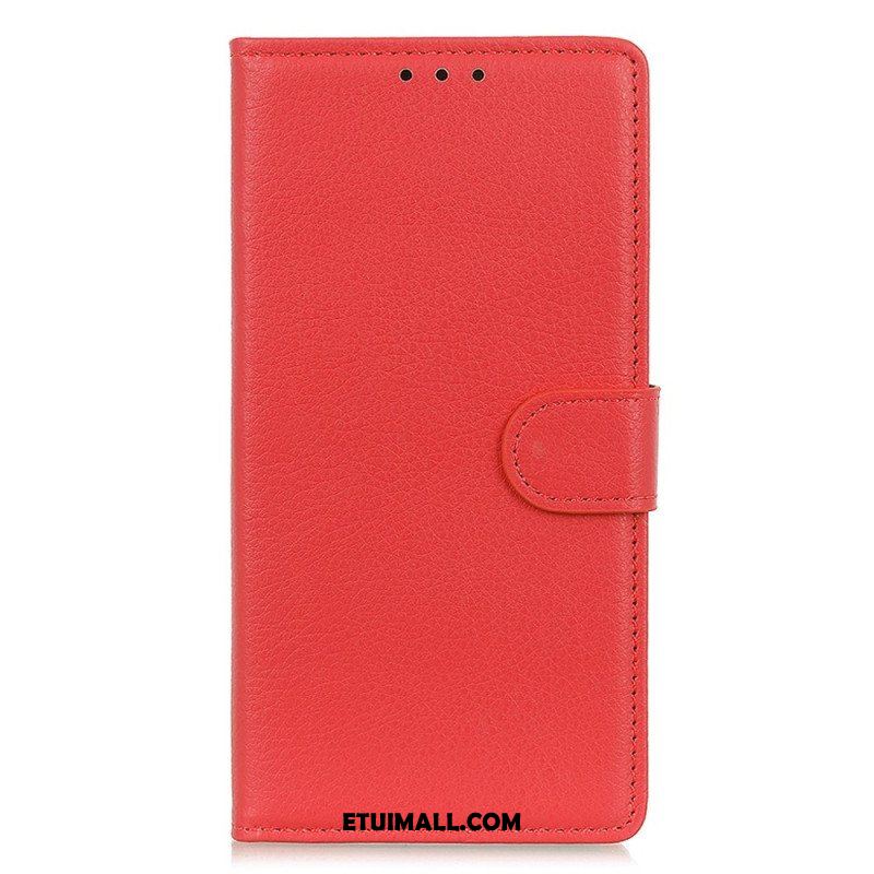 Etui Folio do Xiaomi Redmi Note 12 4G Tradycyjna Sztuczna Skóra