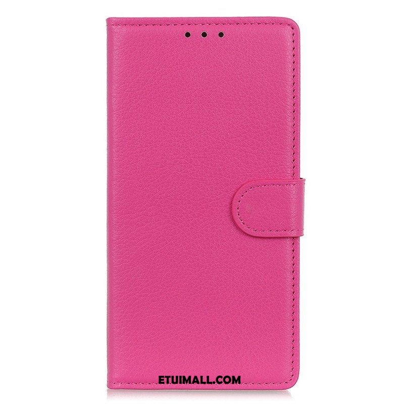 Etui Folio do Xiaomi Redmi Note 12 4G Tradycyjna Sztuczna Skóra