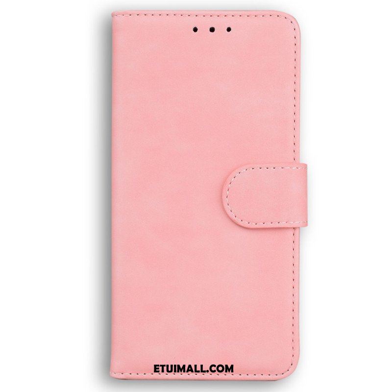 Etui Folio do Xiaomi Redmi Note 12 4G Zwykły Ze Sztucznej Skóry