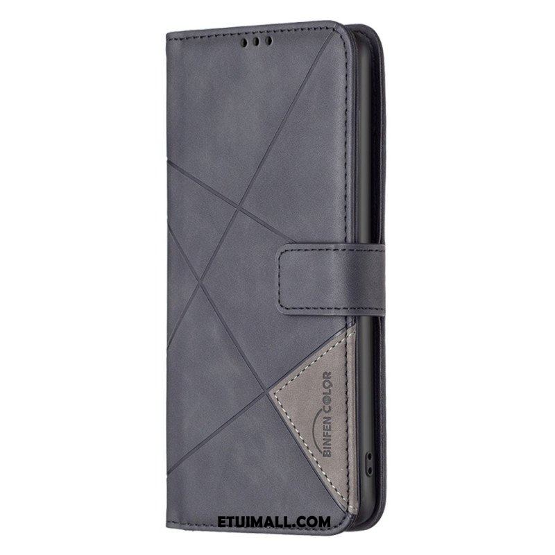 Etui Folio do Xiaomi Redmi Note 12 5G Binfen Kolor Diamenty