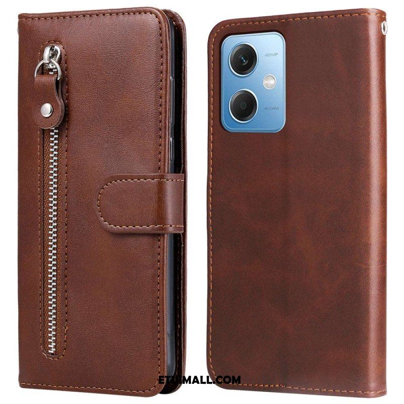 Etui Folio do Xiaomi Redmi Note 12 5G Portfel