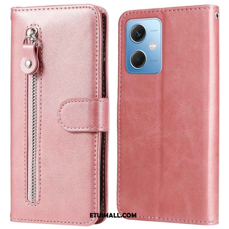 Etui Folio do Xiaomi Redmi Note 12 5G Portfel