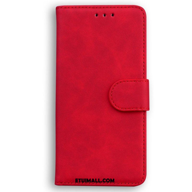 Etui Folio do Xiaomi Redmi Note 12 5G Zwykły Ze Sztucznej Skóry