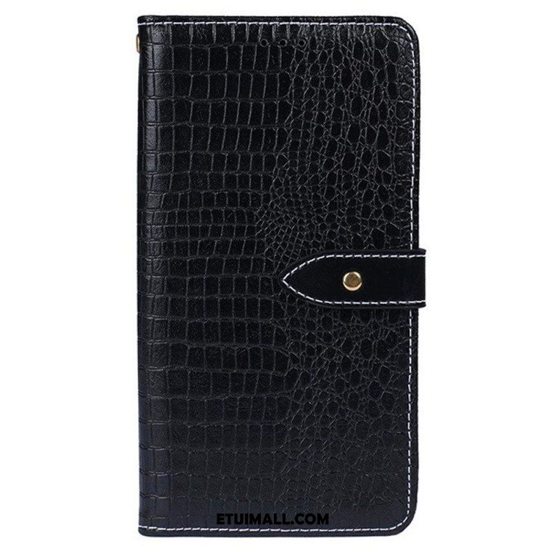 Etui Folio do Xiaomi Redmi Note 12 Pro Krokodyl Idewei