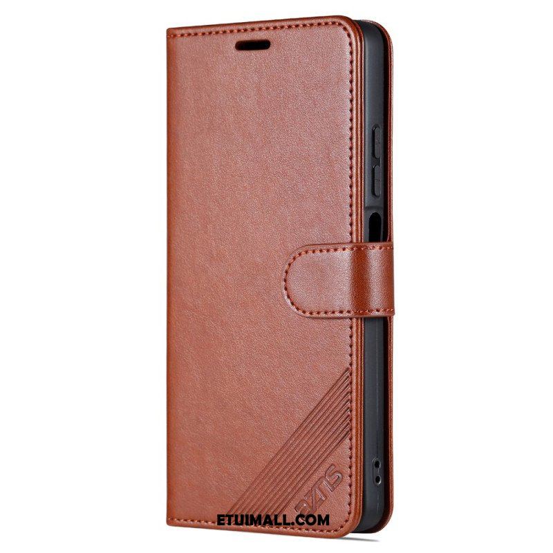 Etui Folio do Xiaomi Redmi Note 12 Pro Plus Efekt Skóry