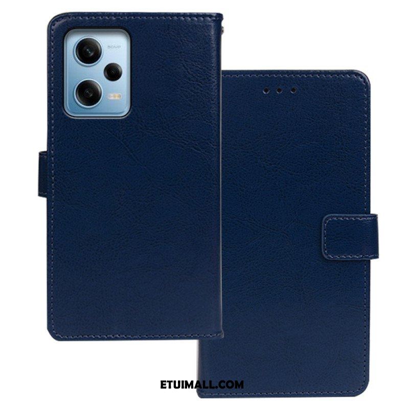 Etui Folio do Xiaomi Redmi Note 12 Pro Skórzany Styl Idewei