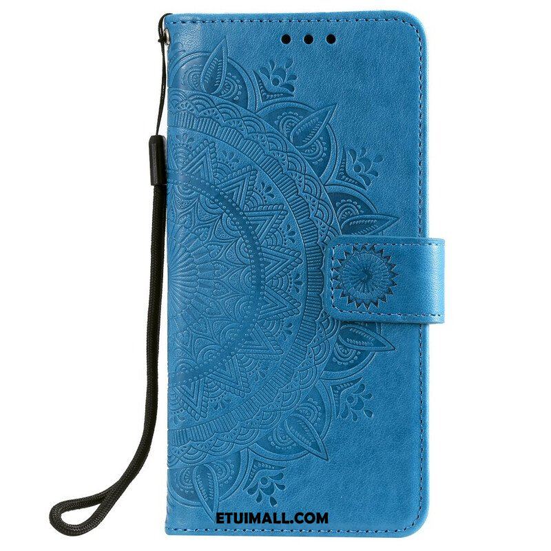 Etui Folio do iPhone 13 Mini Mandala Słońca