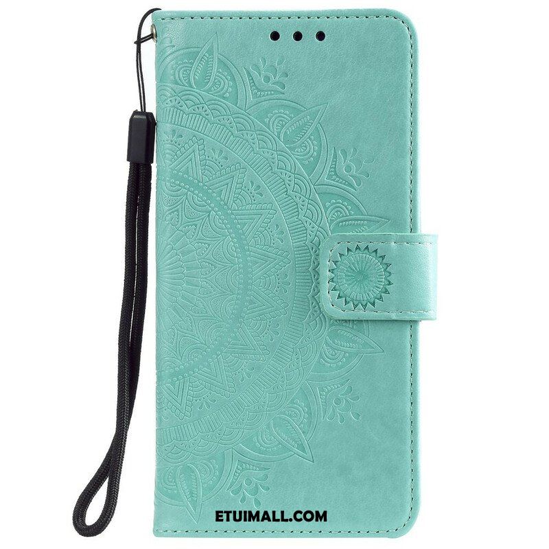 Etui Folio do iPhone 13 Mini Mandala Słońca