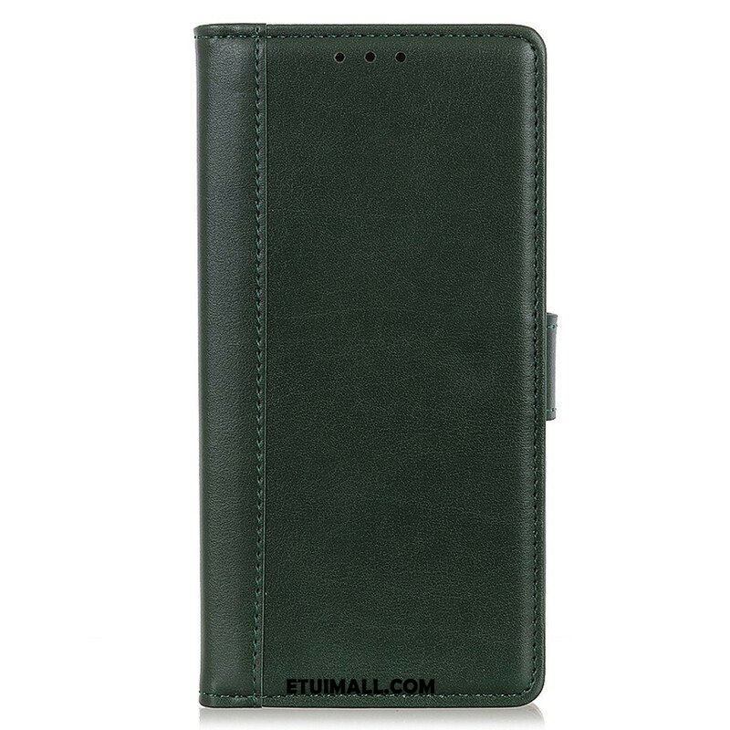 Etui Folio do iPhone 13 Mini Stylizacja Skóry