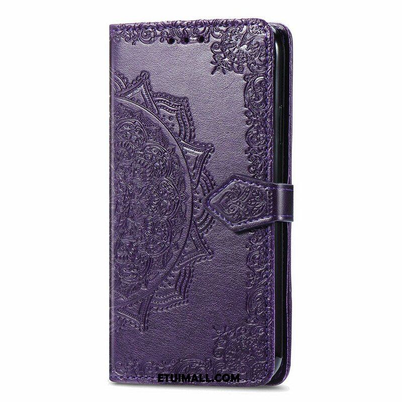 Etui Folio do iPhone 13 Mini Średniowiecze Mandali