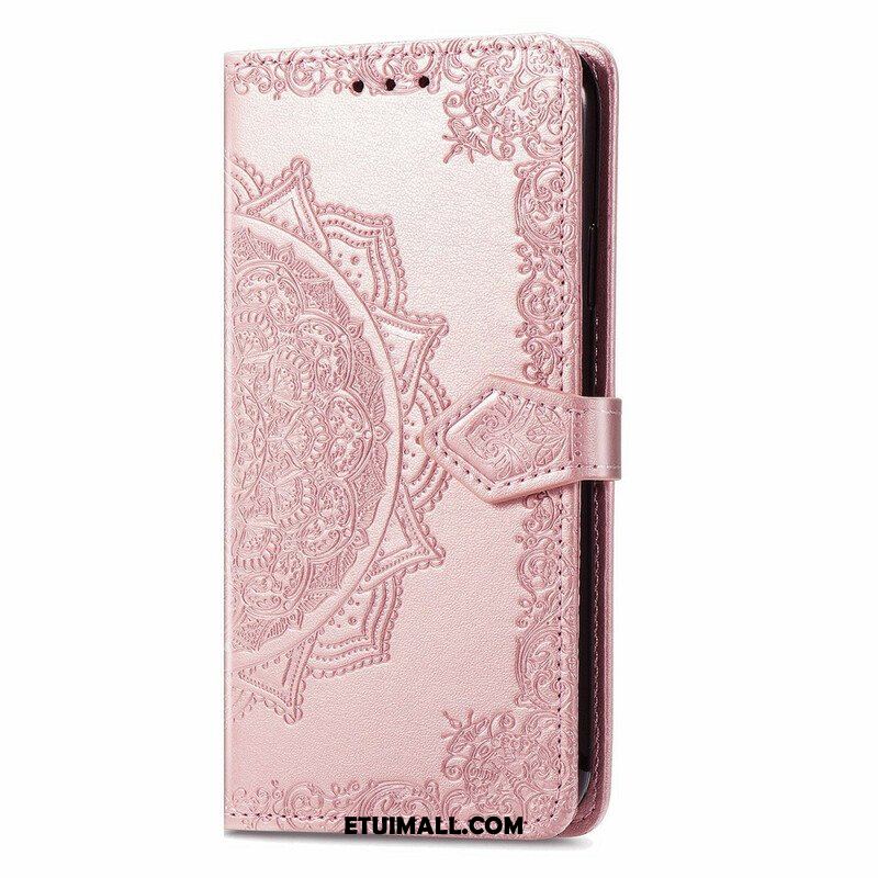 Etui Folio do iPhone 13 Mini Średniowiecze Mandali