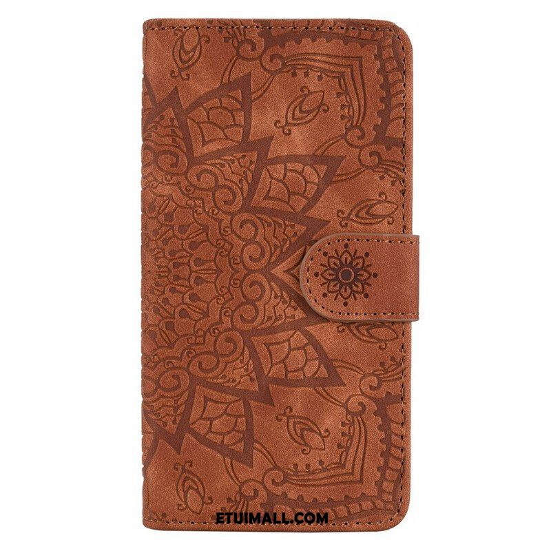 Etui Folio do iPhone 13 Pro Barokowo-mandala