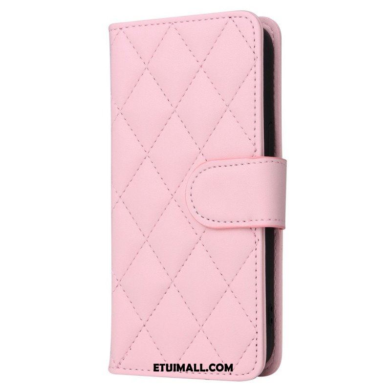 Etui Folio do iPhone 14 Pikowany Styl