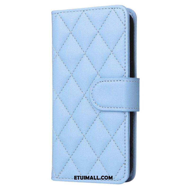 Etui Folio do iPhone 14 Pikowany Styl