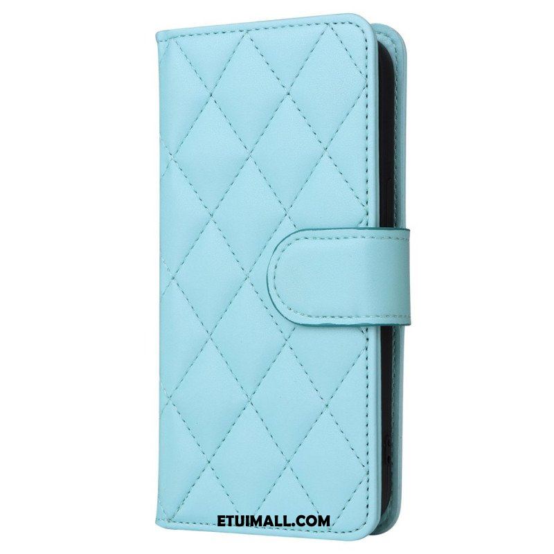 Etui Folio do iPhone 14 Pikowany Styl