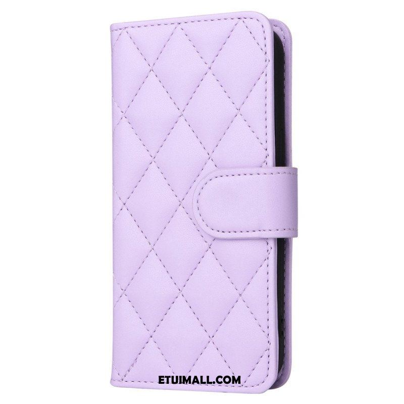 Etui Folio do iPhone 14 Pikowany Styl