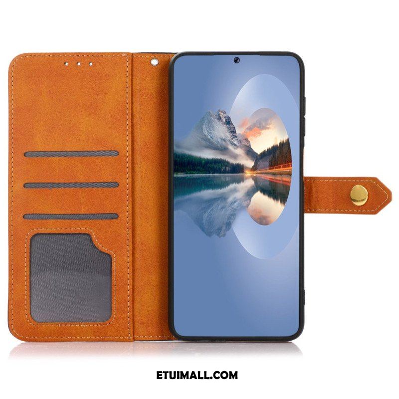 Etui Folio do iPhone 14 Plus Z Paskiem Khazneh