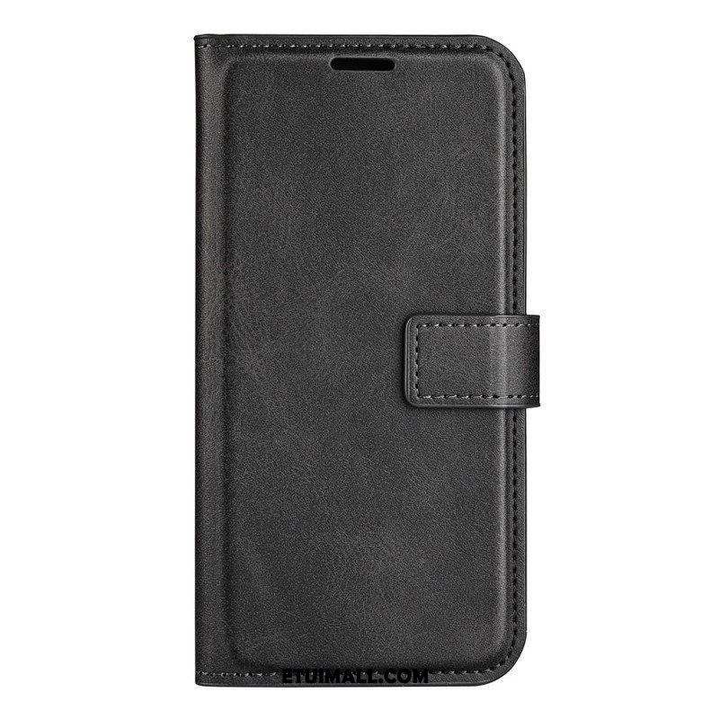 Etui Folio do iPhone 14 Rzemienna Tekstura