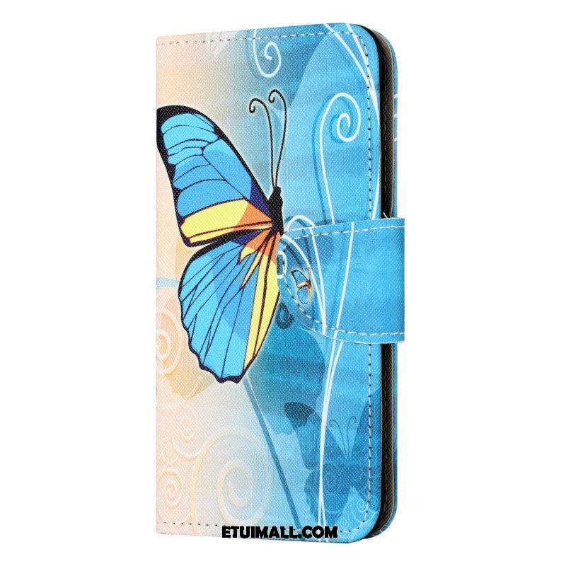 Etui Folio do iPhone 15 Motyle