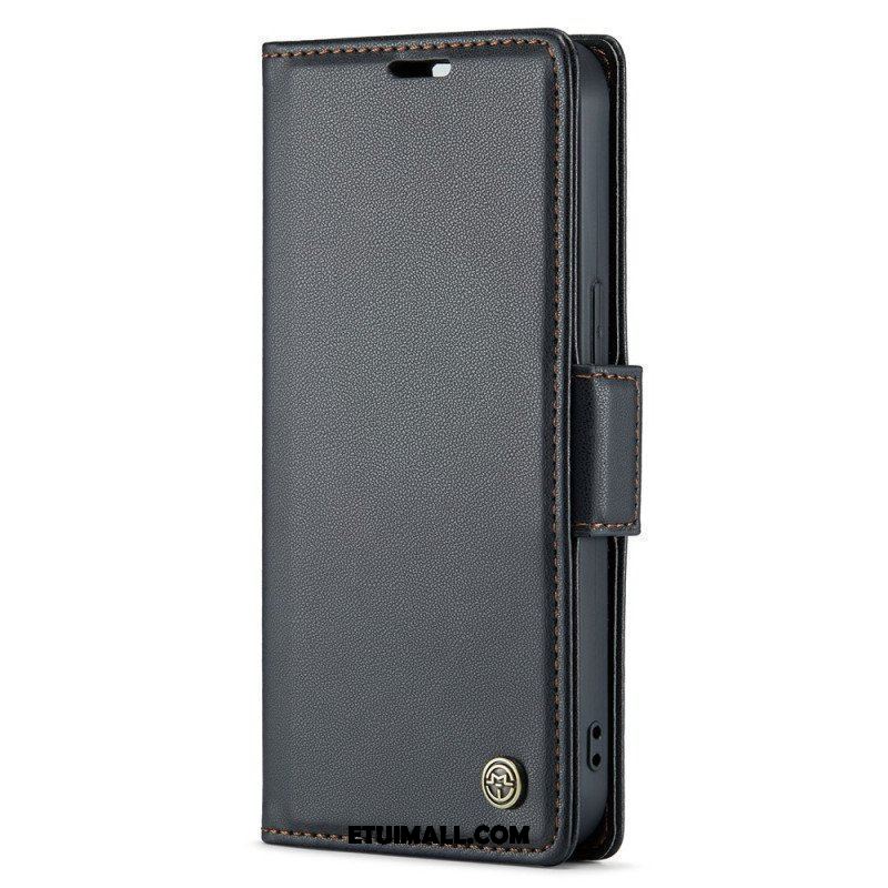 Etui Folio do iPhone 15 Plus Skórzany Styl Caseme