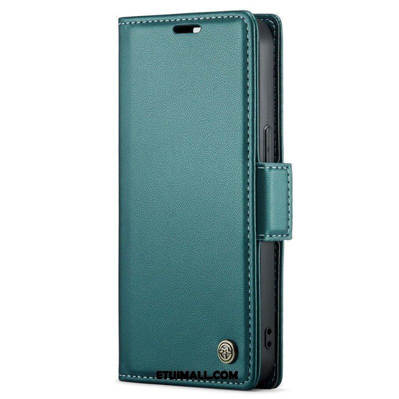 Etui Folio do iPhone 15 Plus Skórzany Styl Caseme