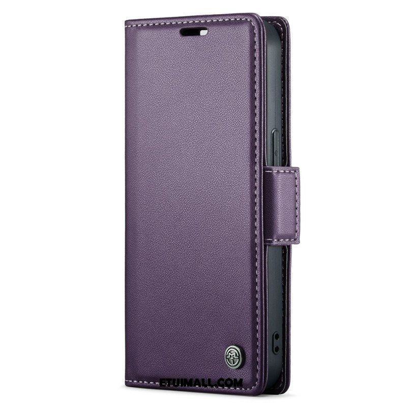 Etui Folio do iPhone 15 Plus Skórzany Styl Caseme