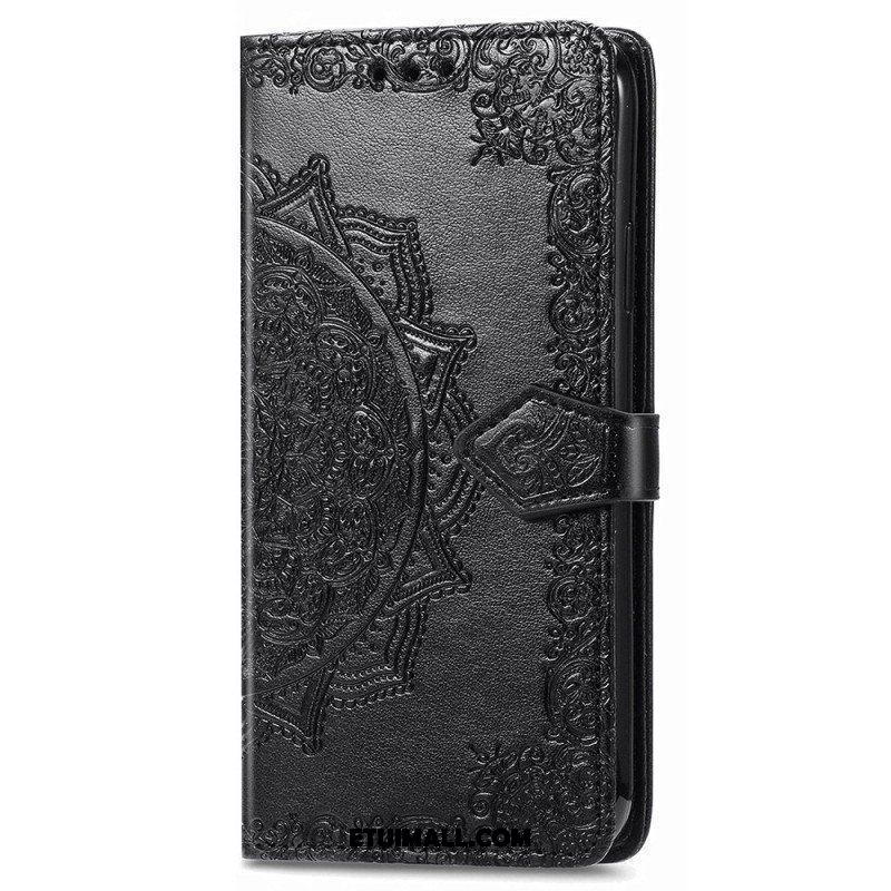 Etui Folio do iPhone 15 Pro Mandala Barokowa