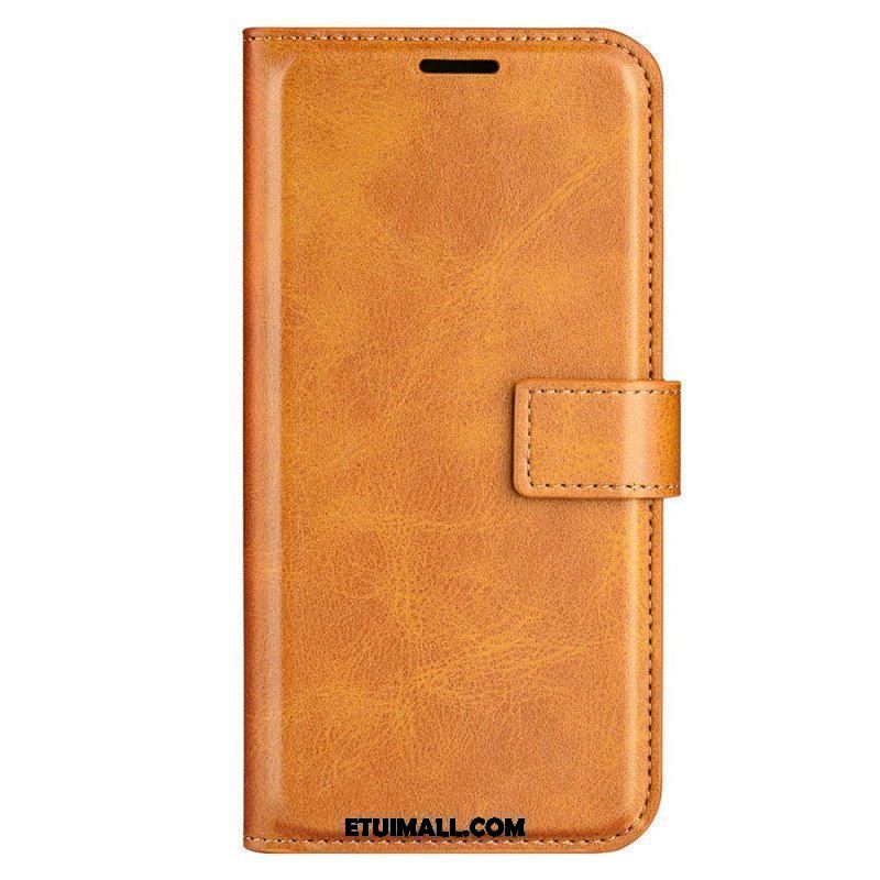 Etui Folio do iPhone 15 Styl Skórzany