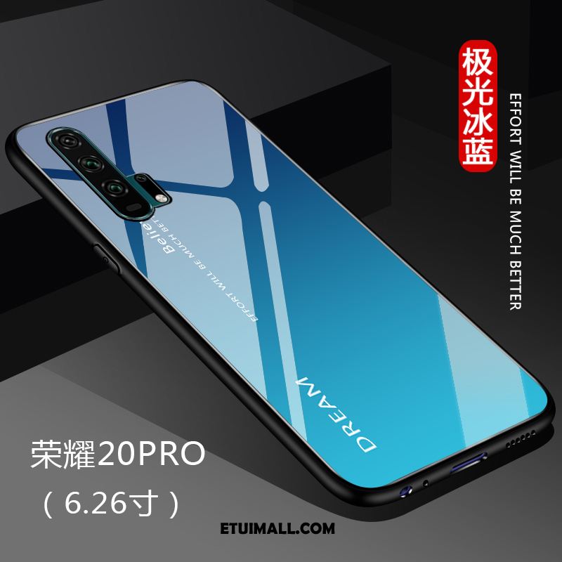 Etui Honor 20 Pro Telefon Komórkowy Szkło Purpurowy Gradient All Inclusive Futerał Online