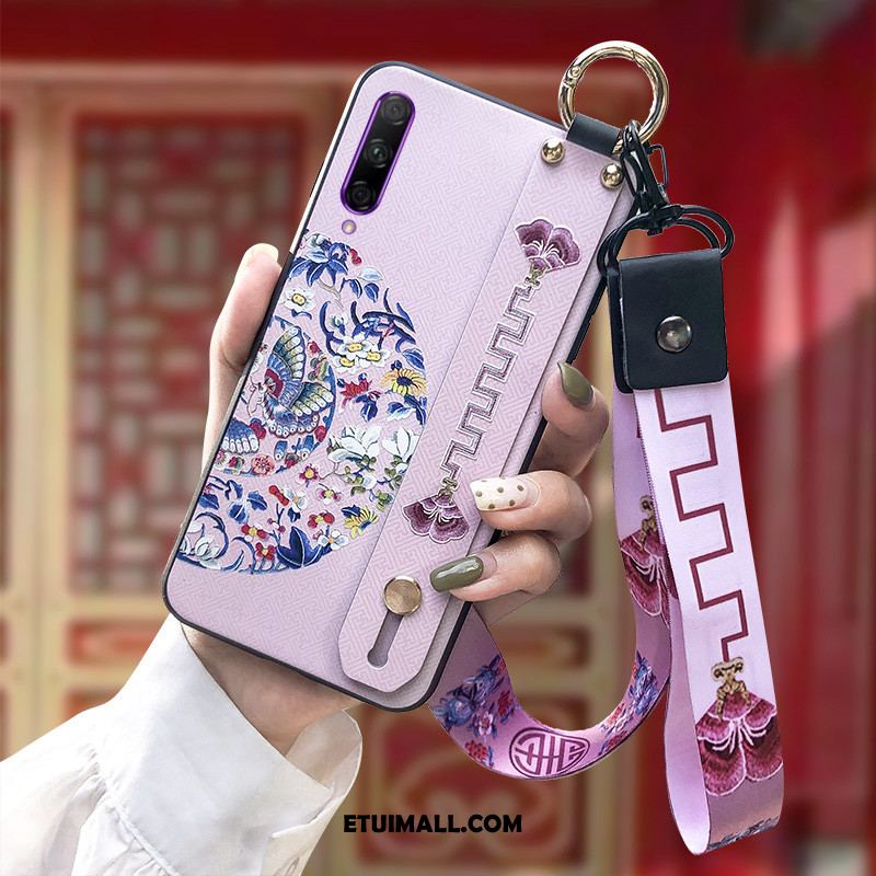 Etui Honor 9x Pro Chiński Styl Telefon Komórkowy Relief Anti-fall Czerwony Pokrowce Sklep