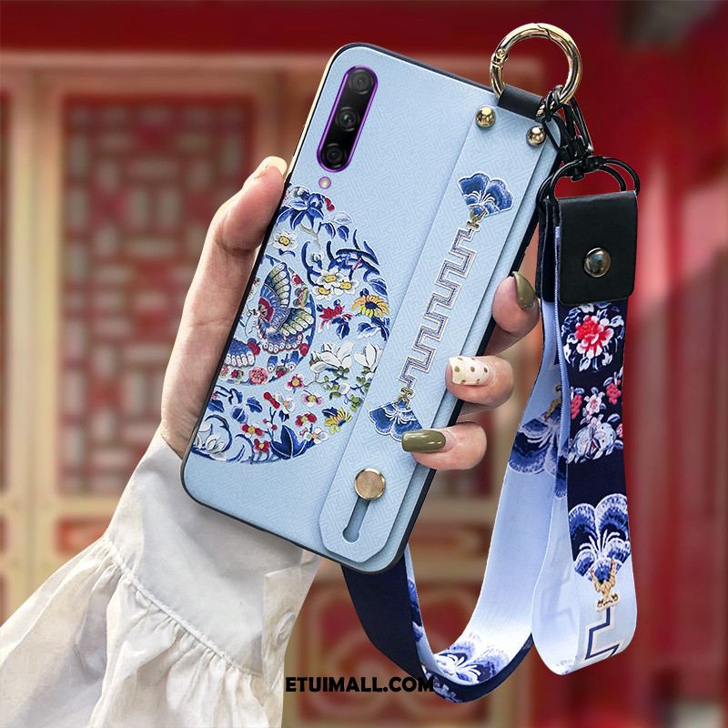 Etui Honor 9x Pro Chiński Styl Telefon Komórkowy Relief Anti-fall Czerwony Pokrowce Sklep