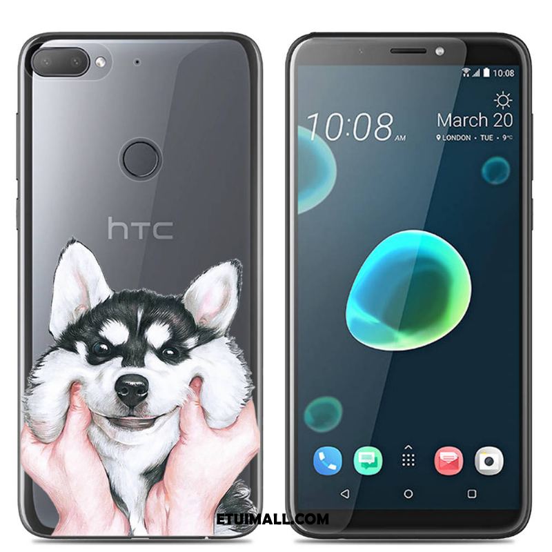 Etui Htc Desire 12+ Kreskówka Osobowość Kreatywne Różowe Miękki Futerał Online