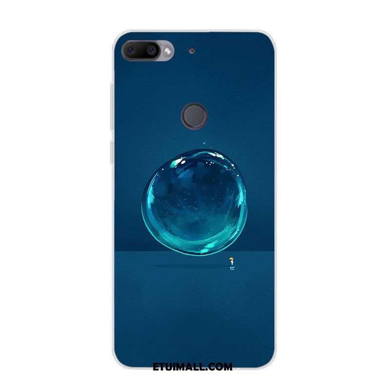 Etui Htc Desire 12+ Niebieski Ochraniacz Kreskówka Cienkie Miękki Futerał Tanie