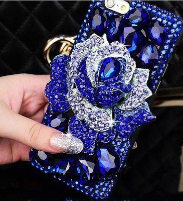 Etui Htc Desire 12 Rhinestone Czerwony Netto Różowe Telefon Komórkowy Luksusowy Pokrowce Oferta