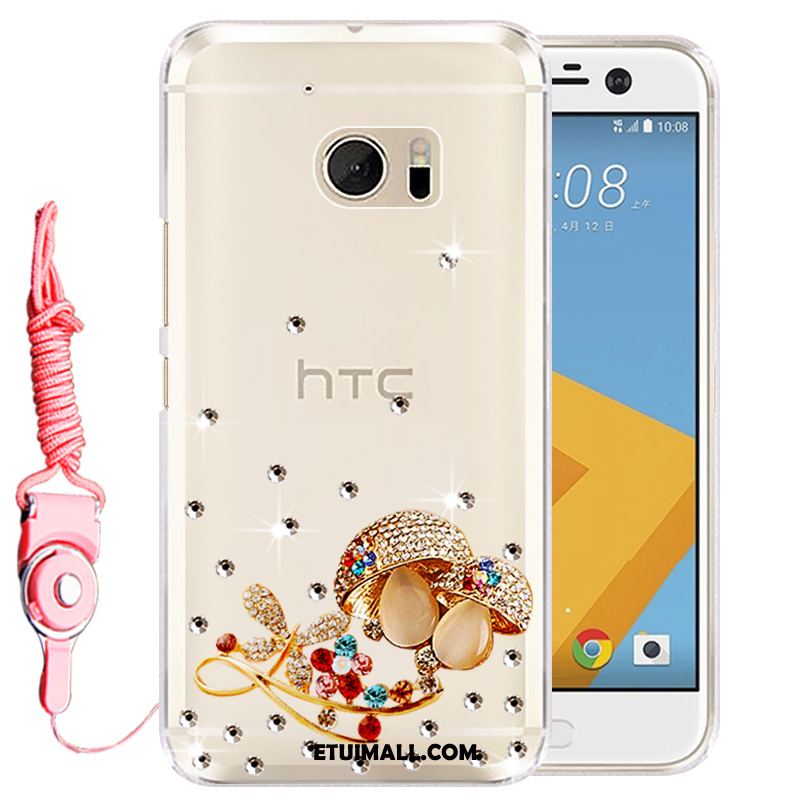 Etui Htc U Ultra Silikonowe Różowe Rhinestone Ochraniacz Telefon Komórkowy Futerał Sprzedam