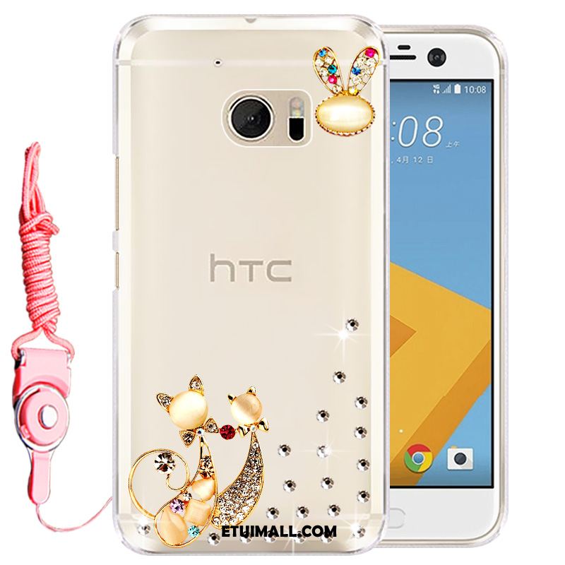 Etui Htc U Ultra Silikonowe Różowe Rhinestone Ochraniacz Telefon Komórkowy Futerał Sprzedam