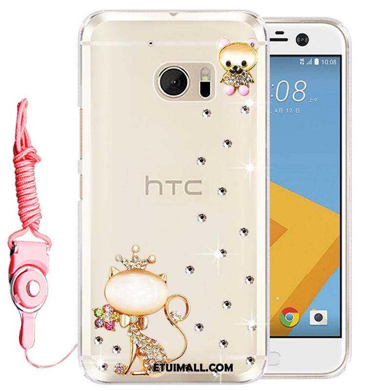 Etui Htc U Ultra Silikonowe Różowe Rhinestone Ochraniacz Telefon Komórkowy Futerał Sprzedam