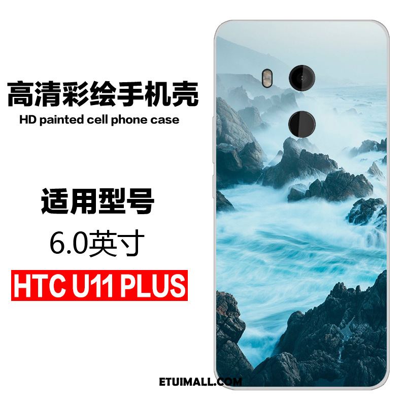 Etui Htc U11+ Silikonowe Miękki Anti-fall Osobowość Telefon Komórkowy Obudowa Dyskont