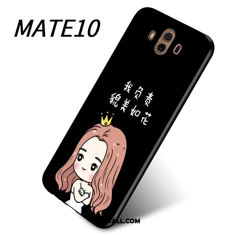 Etui Huawei Mate 10 Czarny Kreskówka Telefon Komórkowy Futerał Online