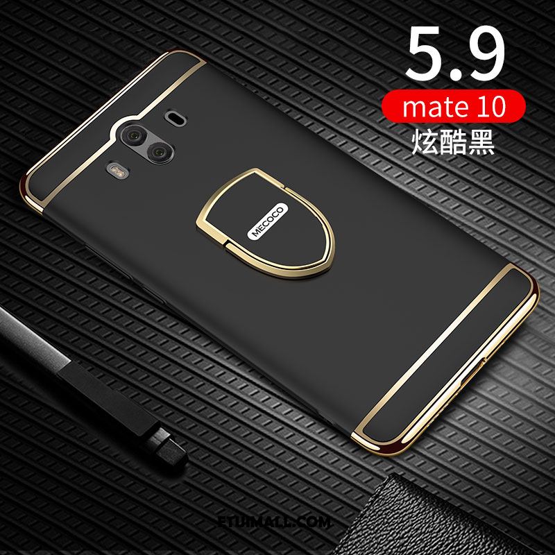 Etui Huawei Mate 10 Czarny Telefon Komórkowy Trudno Nubuku Futerał Sklep