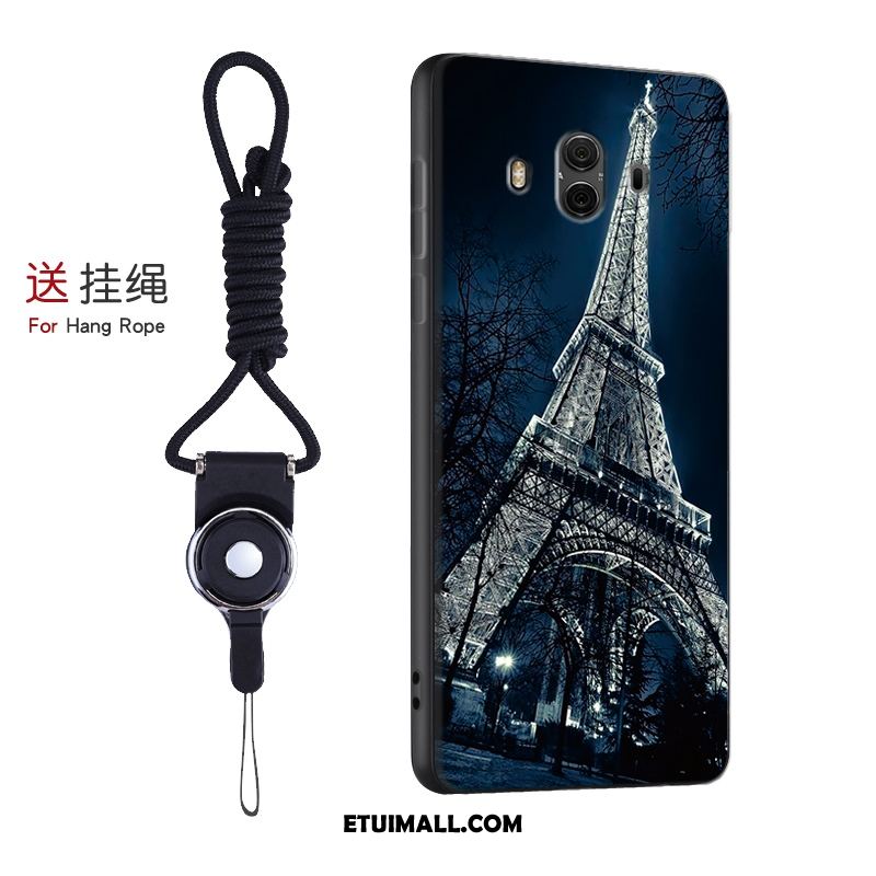 Etui Huawei Mate 10 Kreatywne Wspornik Wiszące Ozdoby Relief Niebieski Futerał Sprzedam